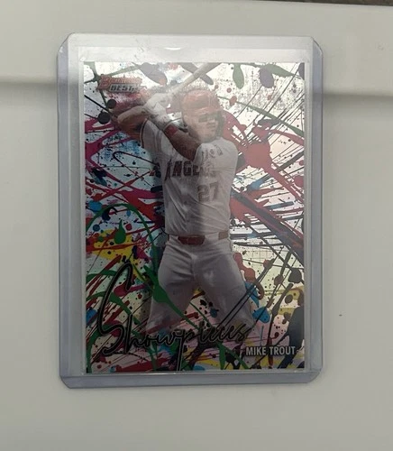 MIKE TROUT 2024 Bowman's Best Showpieces.