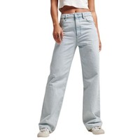 Women's Superdry Vintage Wide Denim Trousers W26