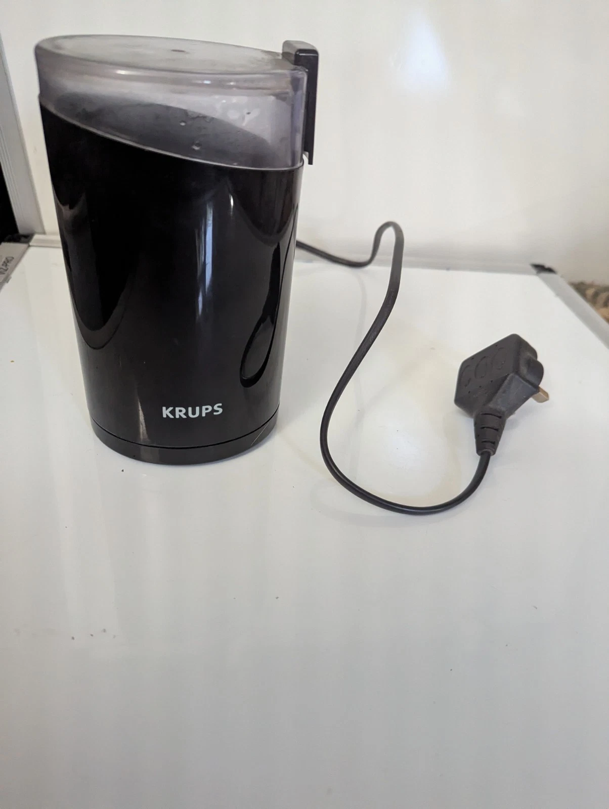 Krups Electric Coffee Bean and Spice Grinder - Black very good