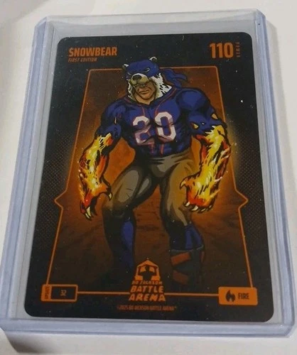 Bo Jackson Battle Arena Snowbear Pete Alonso FIRE 1st Edition BF-152 Mets