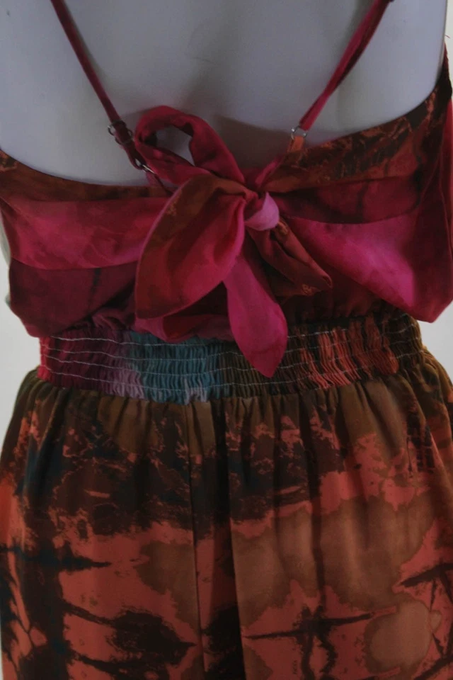 Женский комбинезон Adelyn Rae с абстрактным принтом без рукавов многоцветный размер S 13087651 - Изображение 4 из 4