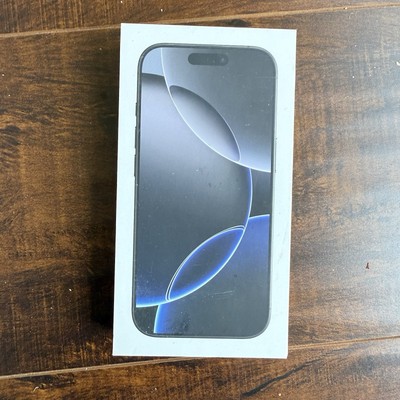 Apple iPhone 16 Pro Max Retail Box with Manual (BOX ONLY)