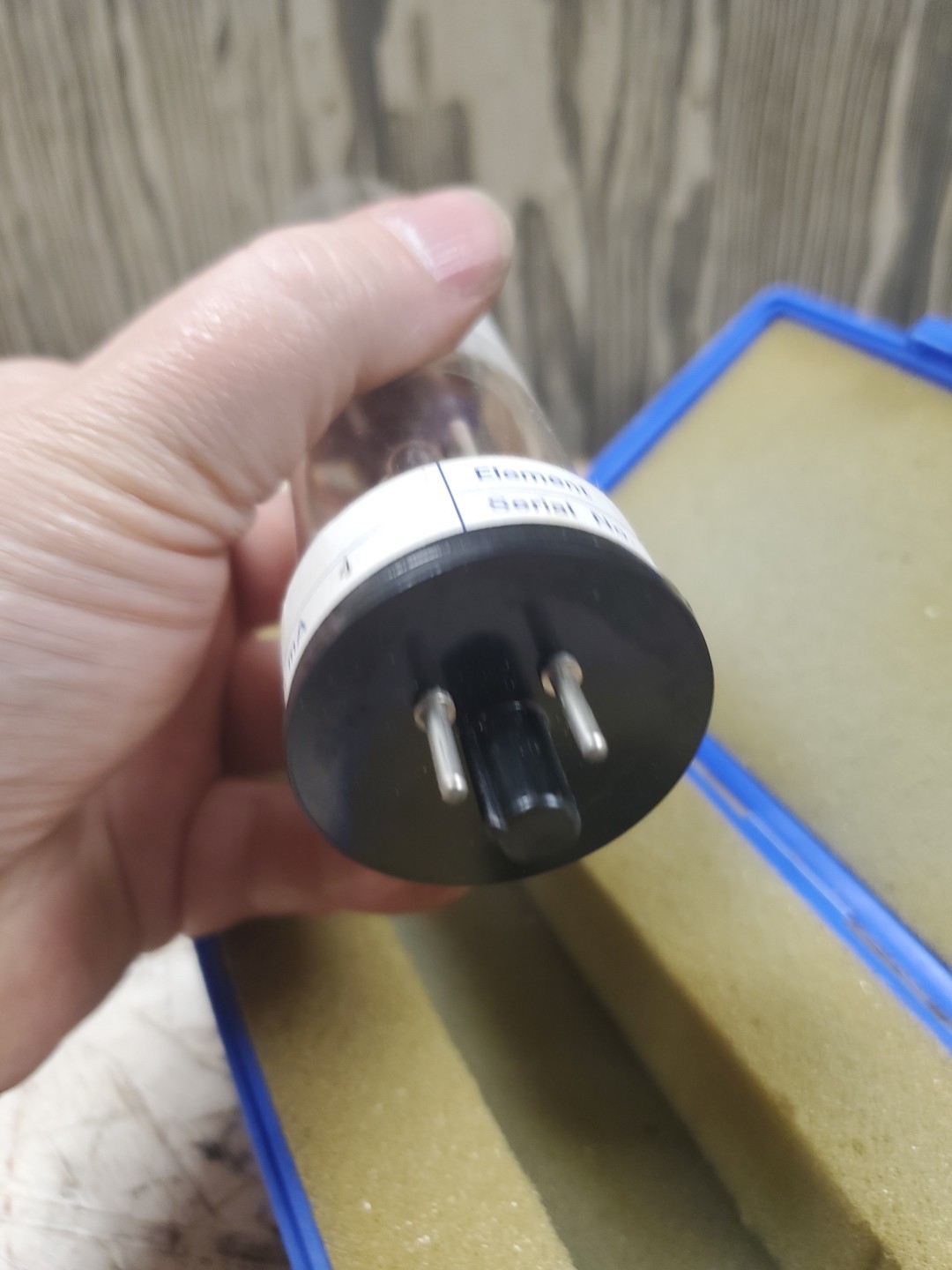 Fisher Scientific Hollow Cathode Lamp 14-386-100c Ag Silver AR Argon Gas (B433)