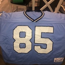 Game worn 1980’s  UNC Tar Heels Football Jersey made by Champion-#85 XL