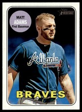 2018 Topps Heritage Matt Adams Atlanta Braves #270