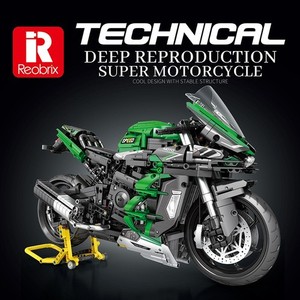 2088PCS blocs de construction de moto d'origine montage modèle jouet éducatif garçon