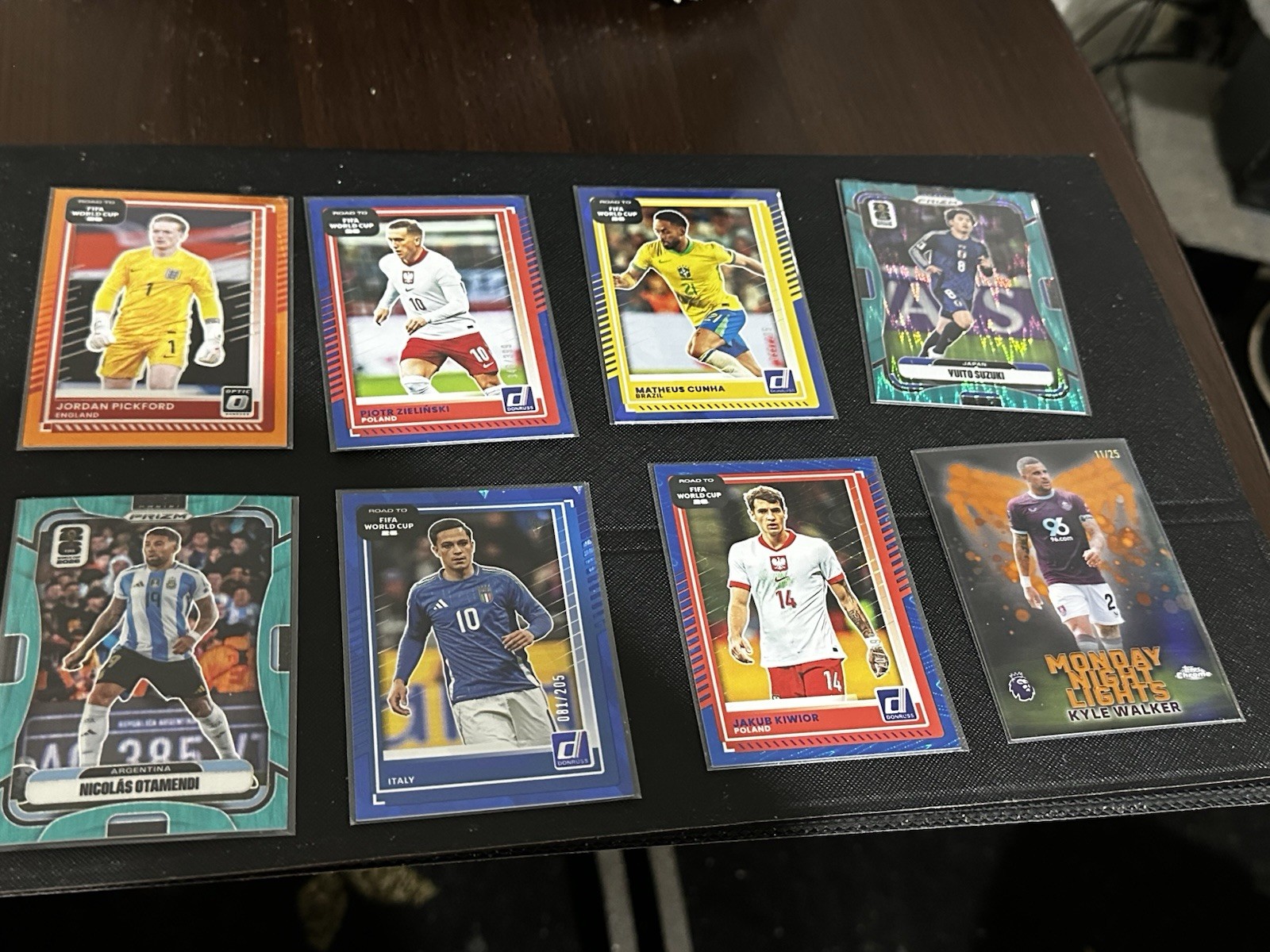 2026 Panini Prizm FIFA World Cup Soccer Autos 100+ Card Lot Numbered RC WhatNot view 15