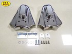 Metal Chrome Rear Swingarm Axle Cover For Harley Fat Boy Heritage Softail FLSTC