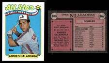 1989 Topps Andres Galarraga #386 AS All-Star Montreal Expos MLB Baseball Card