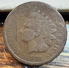 1876 Indian Cent Nice Original Good Details CHRC