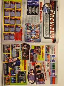 Rare Vintage 1995 Game Players Magazine Lot Mortal Kombat 3 Sega Saturn PlayStat
