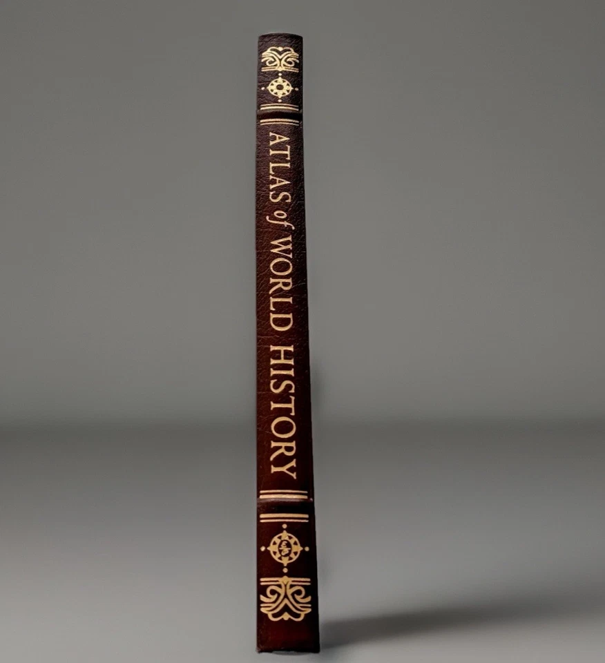 Easton Press ATLAS OF WORLD HISTORY Oversized Leather Collector's Edition MINT - Image 3 of 4