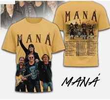 Mana Vivir Sin Aire Tour 2026 3D T-Shirt Full Size Gift For Fan PA466