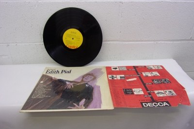 The Best Of Edith Piaf - Vinyl LP 1969 Capitol SM-2616 Yellow