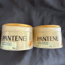 2 x Pantene Pro-V Intensive Damage Care Deep Repair Hair Mask Treatment 150g ea