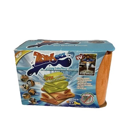 As Seen On TV Zorbeez Cleaning Drying Towels Billy Mays