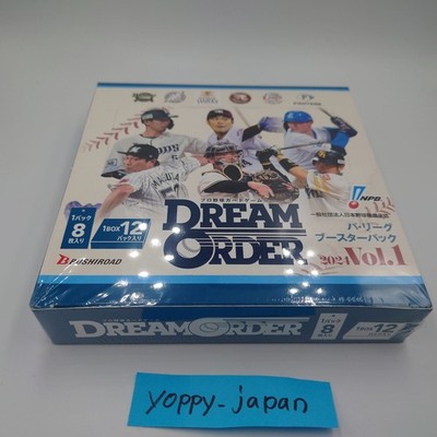 NPB 2024 Baseball card game DREAM ORDER Pacific League Booster Box Vol.1 NEW