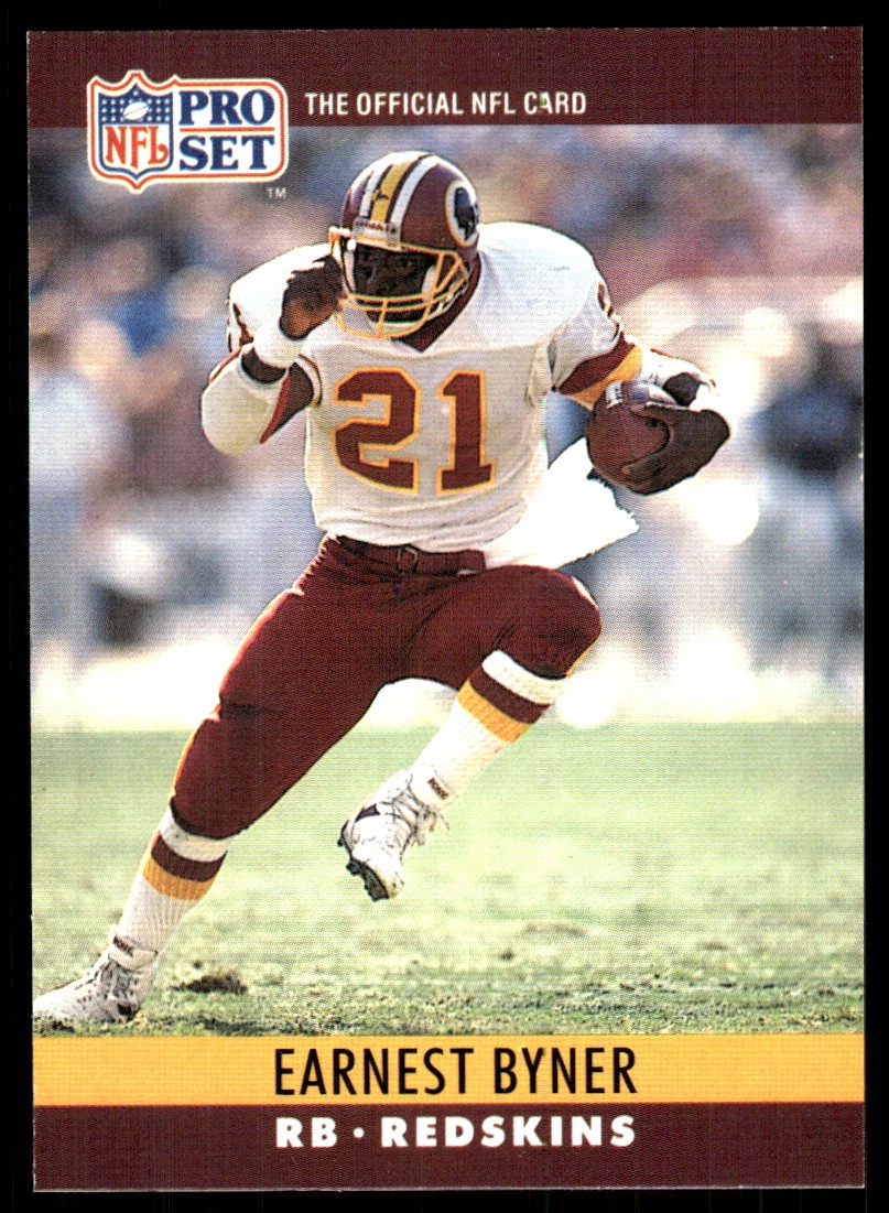 Earnest Byner 1990 Pro Set #320 Washington Redskins NFL READ FREE SHIPPING