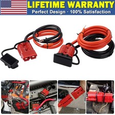 7ft Quick Disconnect Winch Power Cable 4 Awg 4 Gauge Wiring For Winch Trailer