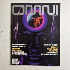 Omni Magazine June 1984 Riding Comets to the Stars God on a Chip Make Believe