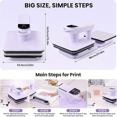 #ad #ad Auto Release amp; 7 Level Auto PressurePro Dual Swivel Heat Press Machine for Home $329.99