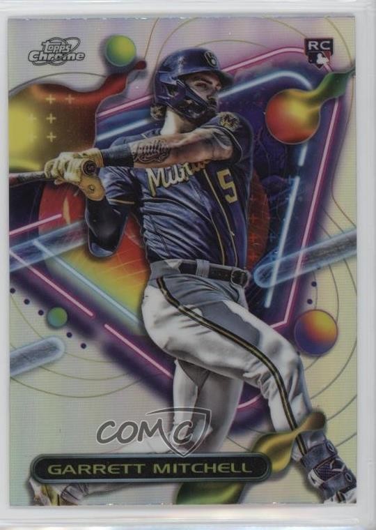 2023 Topps Cosmic Chrome Refractor Garrett Mitchell #154 1id5