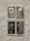 New ListingLot of 4 / Scottsdale & Sunshine Mint $ One Troy Ounce .999 Fine Ag Silver Bars