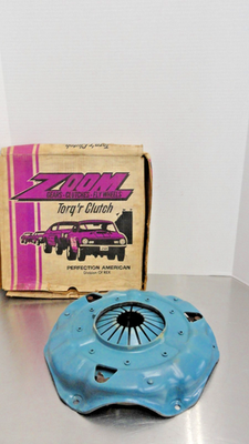 #ad #ad Vintage Speed Shop Used 11quot; Pressure Plate 10 Spline Zoom Racing Clutch $50.00