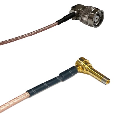 RG316 RP-TNC Male Angle to MS156 Male Angle Long RF Cable Rapid-SHIP LOT