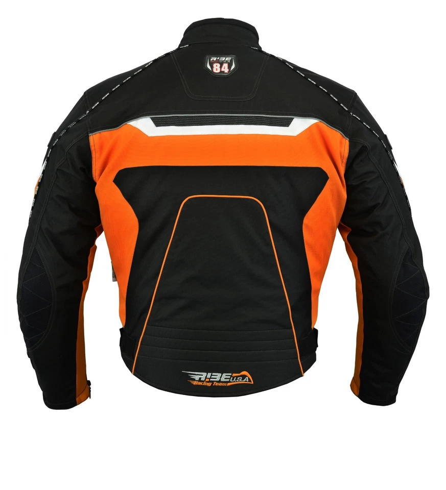 Chaqueta textil Cordura impermeable para hombre con armadura GRATIS Foto 4 de 4