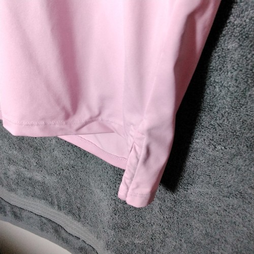 Greyson Golf Mens polo shirt Size S Pink short Sleeve Moisture Wicking Pullover - Picture 5 of 13