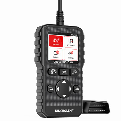 KINGBOLEN YA200 OBD2 Diagnosegerät Auto Scanner Fehle Auslesegerät Batterie Test