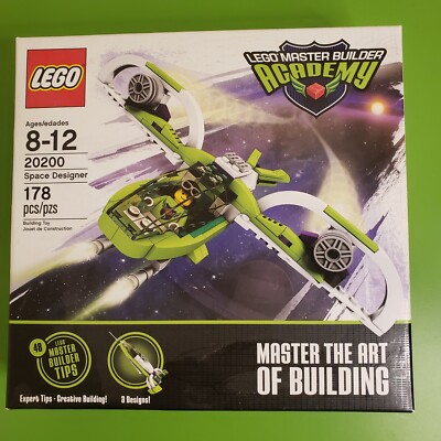 LEGO Master Builder Academy: Space Designer (20200) Complete With Book MBA Kit 1