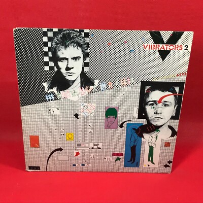 THE VIBRATORS V2 1978 UK vinyl LP + INNER Pure Mania Automatic Lover original