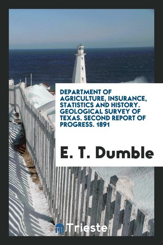 Department of Agriculture, Insurance, Statistics and History....