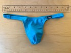 iSwim Asian Low Rise 1.5 cm Men's Swim Thong Turquoise Small New — photo 2