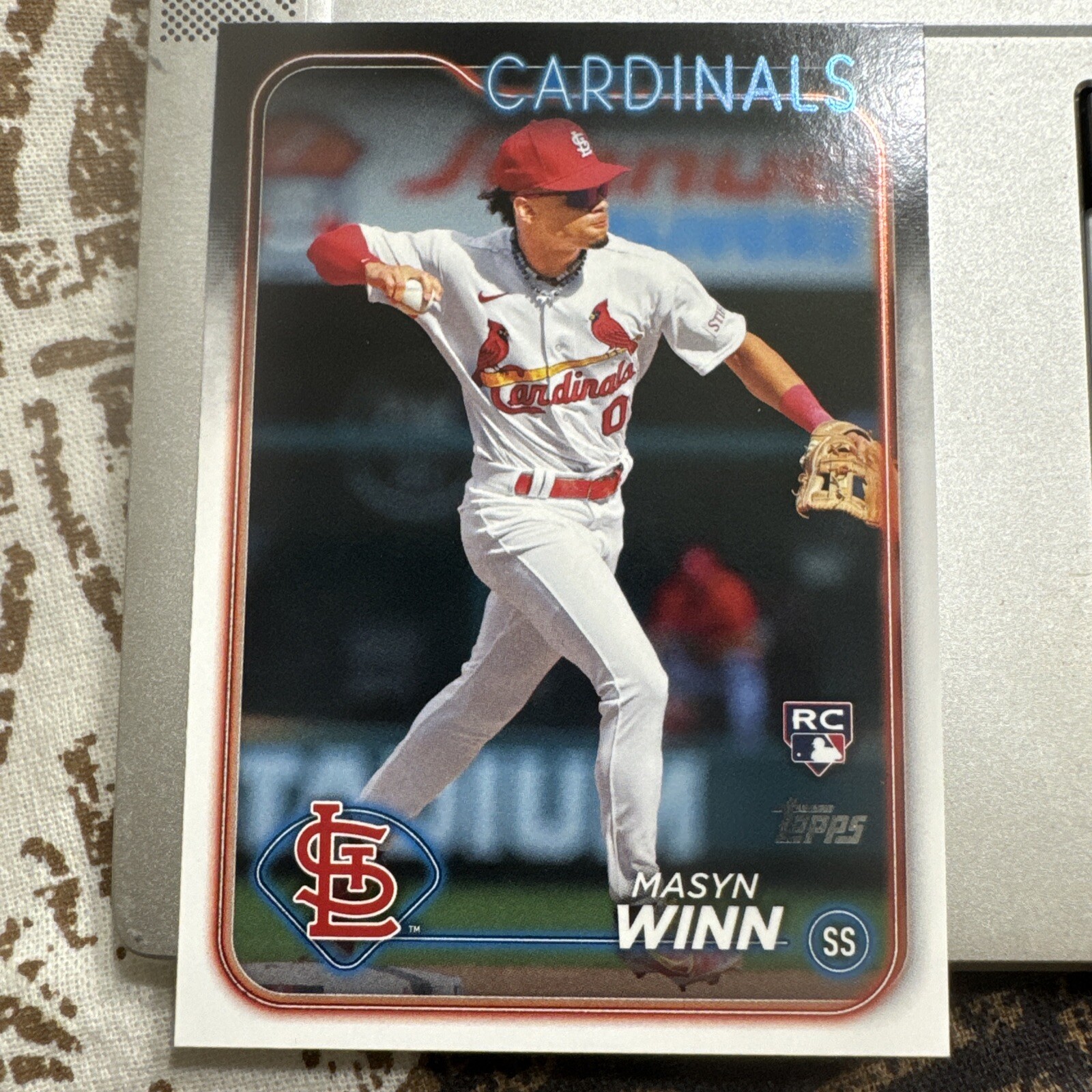 2024 Topps Series 2 Rookie Card 480 Masyn Winn, St. Louis Cardinals RC