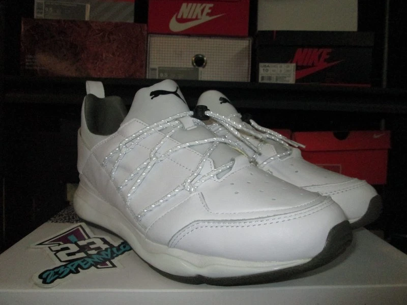 SALE PUMA TRAPSTAR CELL BUBBLE WHITE BLACK SHOES 364687 01 SZ 8 11
