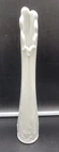 Vintage Westmoreland 11" Milk Glass Swung Vase Grapes and Leaves