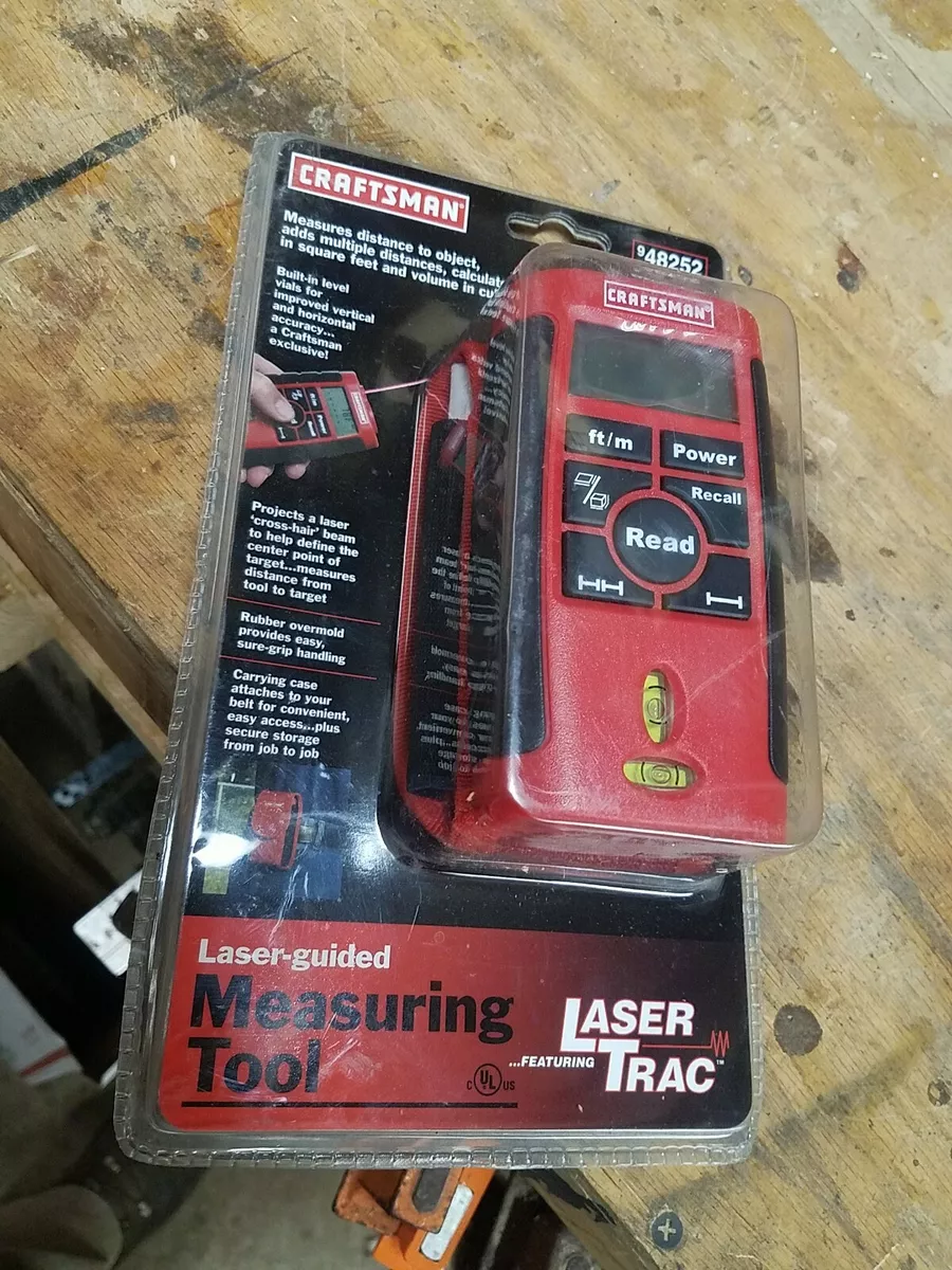 Craftsman Laser Guided Measuring Tool 2 to 50 Feet Laser Trac 9