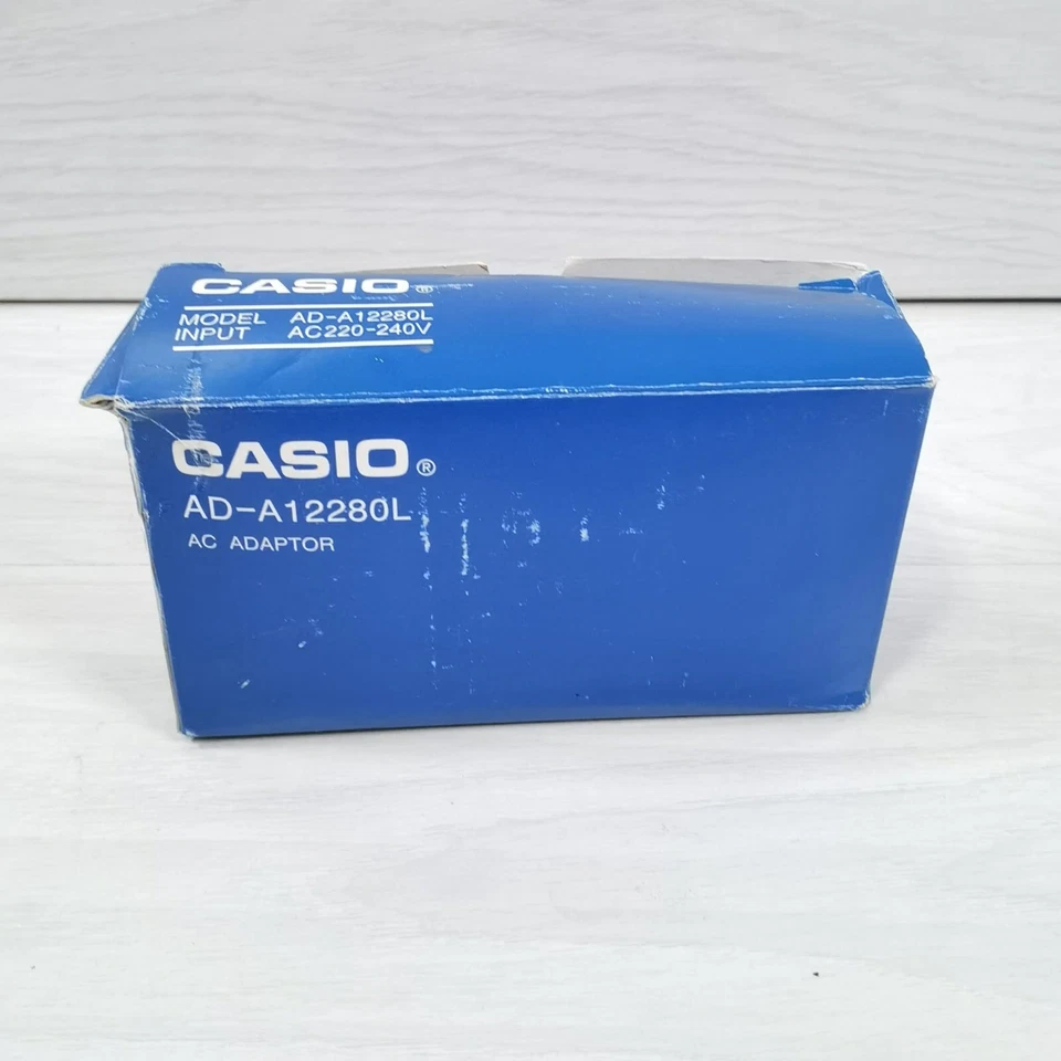 Casio AD-A12280L AC Adapter For CW-75 & CW-K85 Title Writer Disc DVD Printer - Image 4 of 4