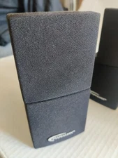 Paramax Double Cube Satellite Speakers Tested Works Each Nice Combined Shipping!