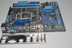 Asus Mainboard P7P55-M Sockel 1156 H Computer Platine Board PC Motherboard