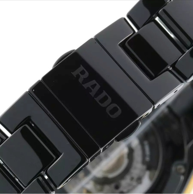 rado hyperchrome automatic black dial ceramic tit… - image 9
