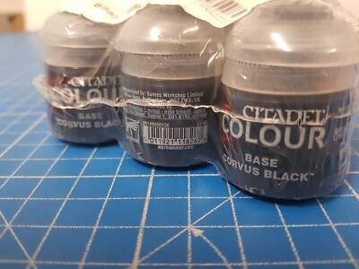 Citadel Colour Base - Corvus Black 6 x 12ml/ 19,40  (100ml/ 26,94 )  (UR)