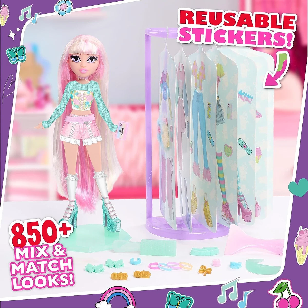 Style Bae Kiki 10 Fashion Doll and Accessories, 850+ Mix & Match Looks |  eBay