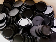 5 - 5.000 Einkaufswagenchips, Wertmarken, Pfandmarken, schwarz