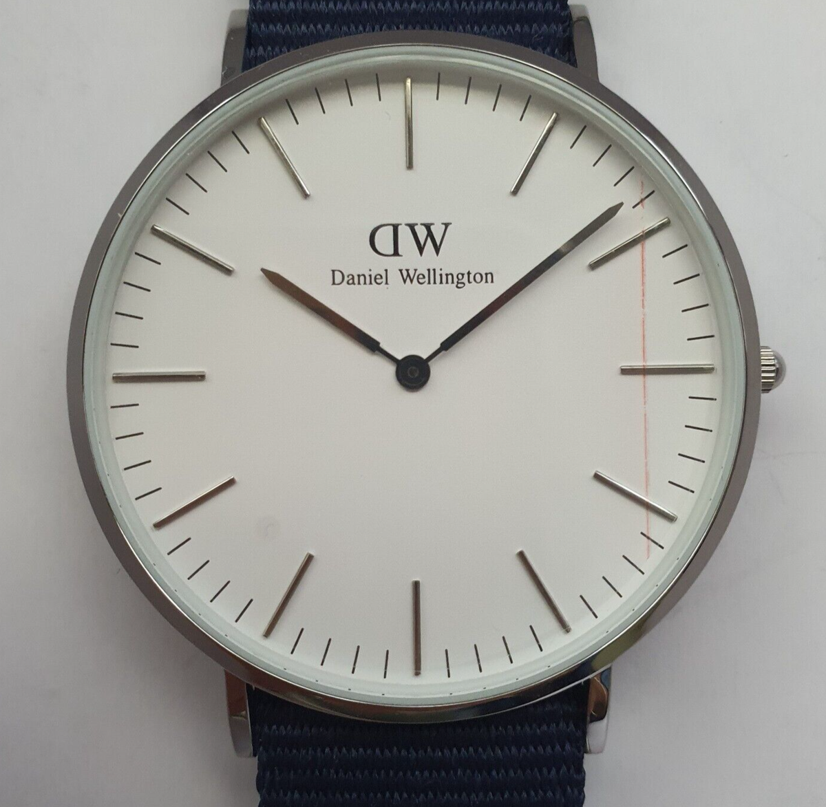 NEW Daniel Wellington Classic Bayswater Watch Navy Fabric Band