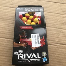 Nerf Rival Team Red High Impact Refill Pack 50 Rounds, New Imperfect Box