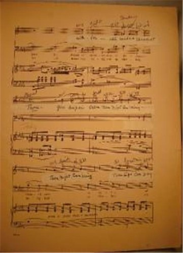 Antique Sheet Music Calm As The NIght 1891 Soprano Tenor Baritone Vocal Score - Picture 7 of 8